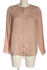 TIGHA Langarm-Bluse Damen Bluse Gr. DE 38 nude Casual-Look