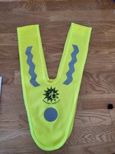 Kinder-Sicherheits-Überwurf (Sicherheitsweste/Warnweste) gelb Polizisten helfen