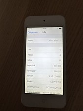 iPod Touch 5. Generation, 64GB Speicher