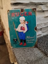 Rüger Hansi Türschild. 