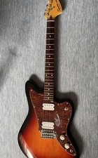 Squier Jagmaster E-Gitarre Sunburst