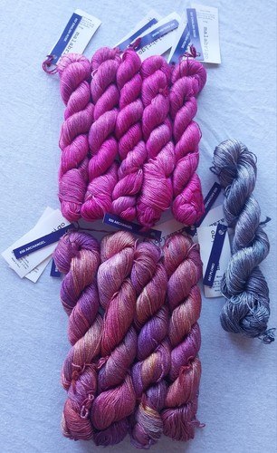 Wolle zum stricken 50g - zum, seide