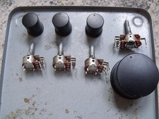 ELEKTRONIK BAUTEILE*STEREO POTI*VERSTÄRKER BASTLER*PASSENDE KNOPFE*HANDWERKER*