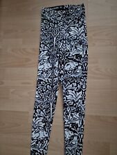 Black Milk Leggings Gr. XS Weiss Schwarz