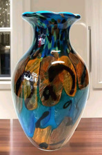 Glasvase Vase Blumenvase