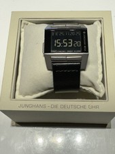 Junghans Mega 1000  26/4501 - digitale Funkuhr, volle Funktion, Box und Papiere