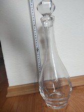 Kristall karaffe mit - mit, schwerem