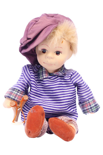 Vintage künstlerpuppe junge - vintage,