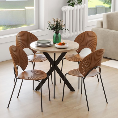 Homcom esstisch 75 - 75, cm