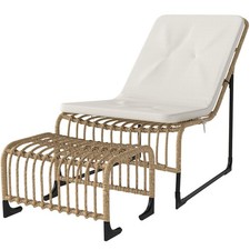 Rattan Relaxsessel mit