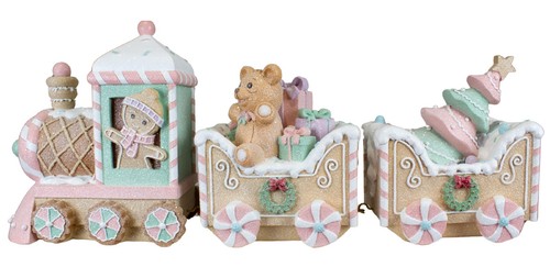 Lebkuchenzug xxl 62cm braun - lebkuchenzug,