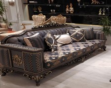 Sofa 3 Sitzer Möbel Stoff