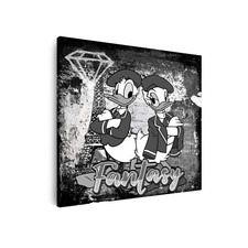 Wandbild Donald & Daisy Pop