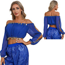 Damen Langarm Shirts Chiffon