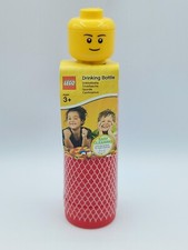 Lego Trinkflasche 0,4 L rot Wasser Plastik Flasche 2013 Neu !
