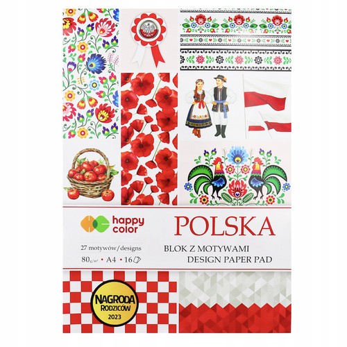 Happy color motivpapierblock - color,