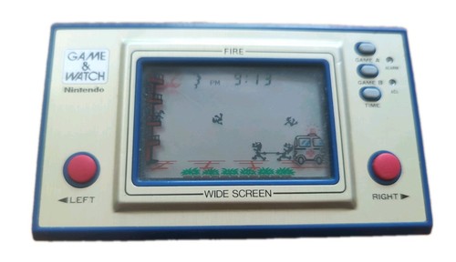 Nintendo game watch fire - game,