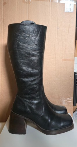 Asos eu45 leder - leder, platform