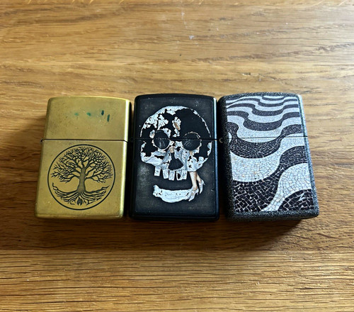 Zippo 3er set feuerzeuge - zippo,