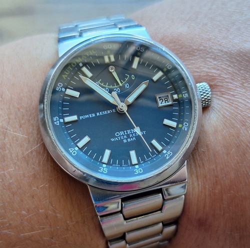 Vintage orient power reserve - power,