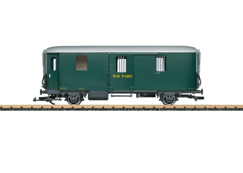 Lgb 41843 gepäckwagen rhb - lgb, |