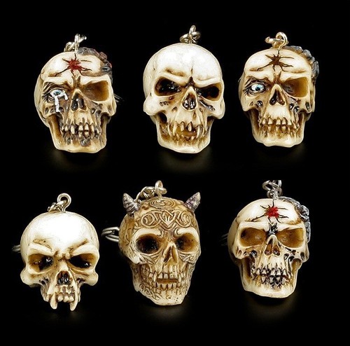 Totenkopf schlüsselanhänger - totenkopf,