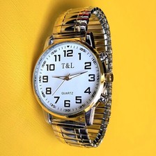 Quarz UHR Flexband Zugarmband