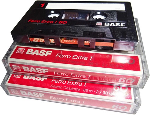 Audiokassetten basf emtec - audiokassetten, fe
