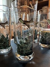 5 Antike Jugendstil Gläser