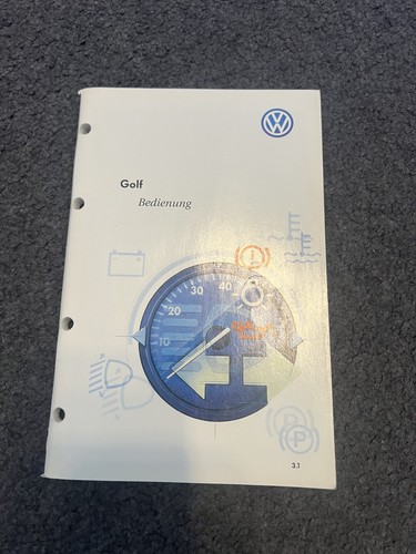 Golf bordbuch - vw,