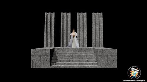 Yavin throne room diorama - iv,