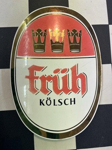 Früh kölsch emailschild - früh,
