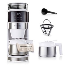 Barista Kaffeemaschine mit Mahlwerk Thermoskanne Filtermaschine Touch Display