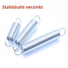 Verzinkt feder zugfeder 8mm - verzinkt,