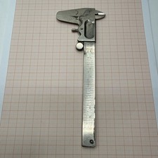 GLASHART HELIOS ANTIK MESSSCHIEBER SCHIEBLEHRE UHRMACHER JUWELIER #67