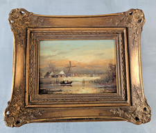 Günter Seekatz (*1928) Original Ölgemälde in Prunkrahmen 28 x 23 cm