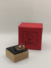 Dodo Pomellato Roségold 9ct Damenring, Mit 4 Herzen , Neuwertig Mit OVP