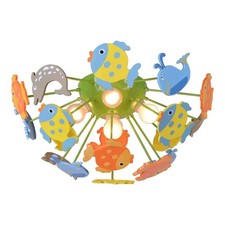 Vielfarbig Kinderlampe