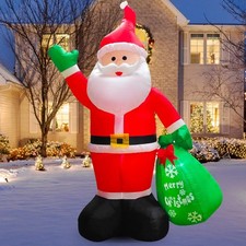 Weihnachtsmann aufblasbar
