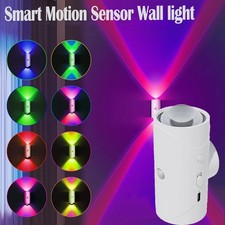 2-8Stk RGB LED Wandlampe