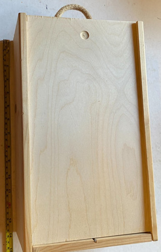 Weinaufbewahrungsbox aus holz - aus,