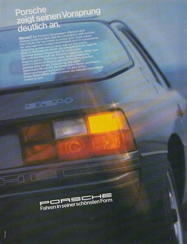 Porsche 924 reklame - porsche,