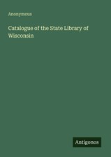 Anonymous | Catalogue of the