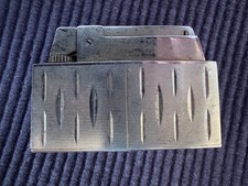 Consul Facet Feuerzeug Gasfeuerzeug in Silber aus Nachlass - Vintage 50er/60er