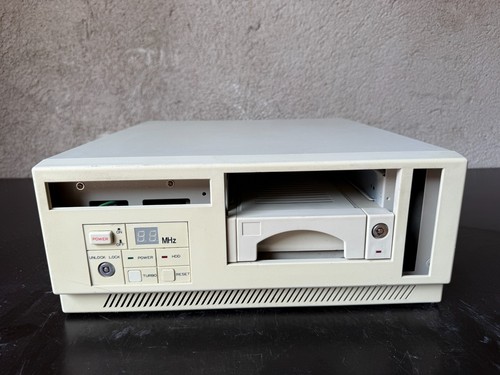 Retro desktop gehäuse 386 - pc,