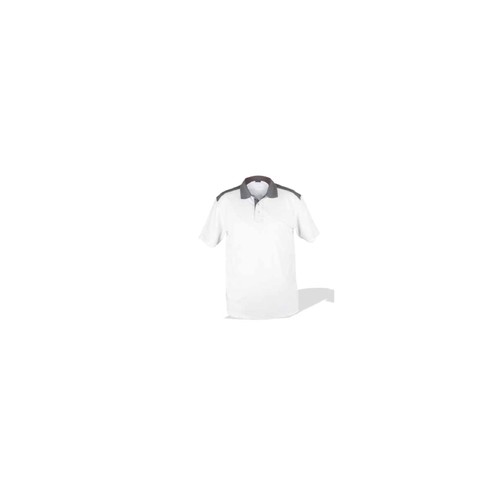 Polo shirt tools - polo-shirt, weiss/grau