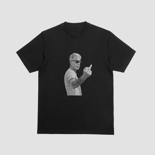 Anthony bourdain mittelfinger - anthony,