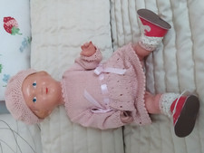 Nachlass Storch 31 Puppe Kleinkind Schwäbische Celluloidwarenfabrik Antik