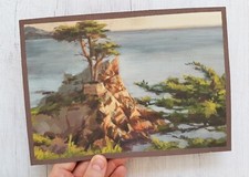 Gouache Malerei 21x15cm, Natur