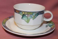 VILLEROY BOCH V&B Pasadena Kaffeetasse + Untertasse Hotel Gedeck  60042 + 60035